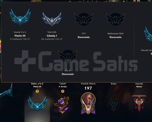 Lol 39 Kostümlü Hesap