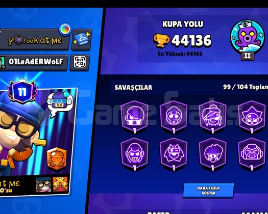 44K | 99 KARAKTER | 203 KOSTUM MUKEMEL HESAP