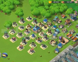 BOOM HESAP 35 SEVİYE 15 LEVEL KARARGAH 558 TAŞ