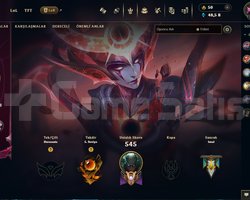 32000 RP DİANA KOSTÜMÜ VAR- 210 LWL- TÜM HERO AÇIK