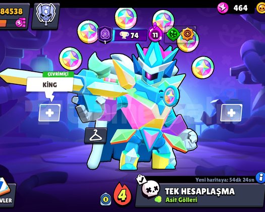 BRAWL STARS 85K KUPA HESAP SATIŞ