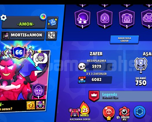 BRAWL STARS 85K KUPA HESAP SATIŞ
