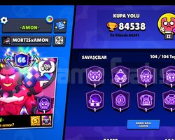 BRAWL STARS 85K KUPA HESAP SATIŞ
