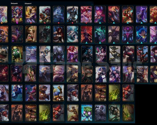 EUW SERVER 173 HERO 63 SKIN 278K MAVİ ÖZ 2013 REG