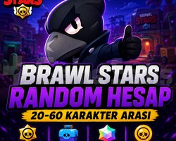 20-60 KARAKTER BRAWL STRAS RANDOM HESAP