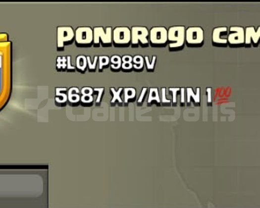 10 SEVİYE YÜKSEK XPLİ ALTIN KLAN ponorogo camp
