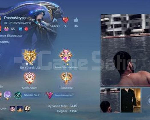 TR ID | İLK SAHİBİNDEN | 94 LVL FULL 60 AMBLEM