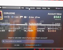 61 SEVİYE VE 7 BUÇUK YILLIK STEAM HESABI SATLIK