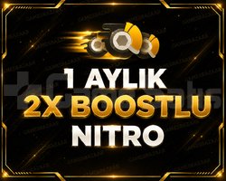 1 Aylık Nitro + 2x Boost