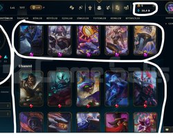 271 LEVEL / 107 SKİN / 143 HERO +MAİL +15K SATIŞ