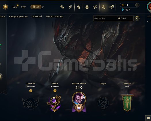 TR | 148 SKİN | UNRANKED