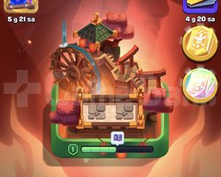 CLASH ROYALE 14K KUPA ÜSTÜ MAXA YAKIN