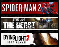 Spider-Man 2 +Dying Light 2 +The Beast