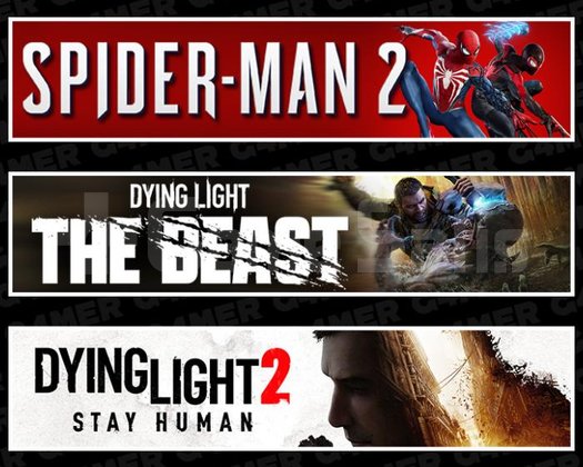 Spider-Man 2 +Dying Light 2 +The Beast
