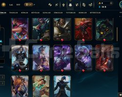 BOL KOSTÜMLÜ LoL HESABI+ IMMORTAL 1 VALORANT ACC!