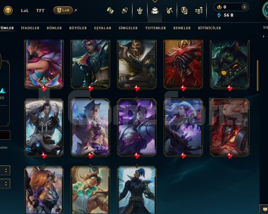BOL KOSTÜMLÜ LoL HESABI+ IMMORTAL 1 VALORANT ACC!