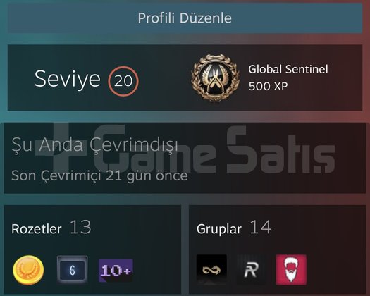 CS2 7500+ saat ve Faceit 10lv 2700 elo hesabı
