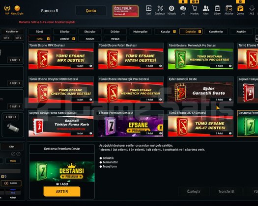 39K Materyalli 51 Seviye Zula Hesabı