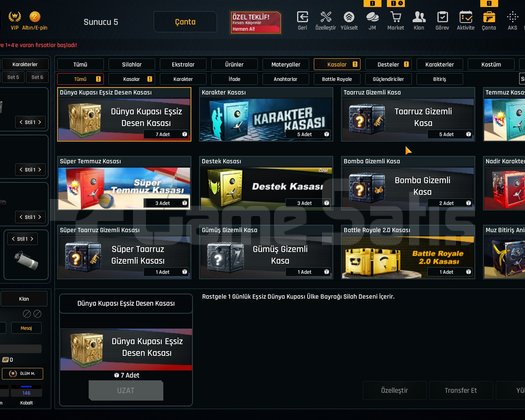39K Materyalli 51 Seviye Zula Hesabı
