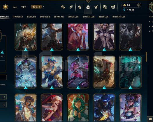 451 LEVEL / 103 SKİN / FUL HERO +MAİL +15K SATIŞ
