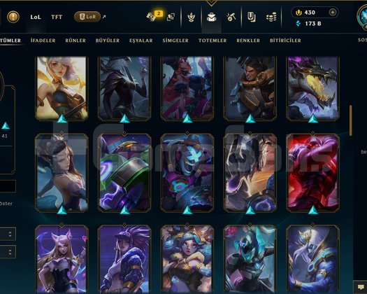 420 LEVEL / 78 SKİN / FUL HERO +MAİL +15K SATIŞ