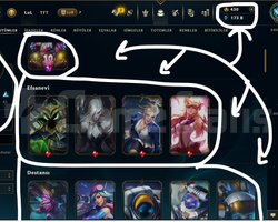 420 LEVEL / 78 SKİN / FUL HERO +MAİL +15K SATIŞ