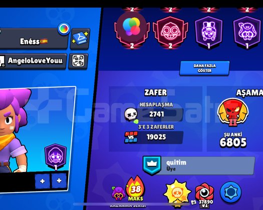 brawl stars satılık hesap oyunu bıraktım