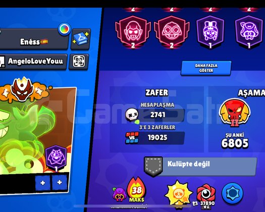 brawl stars satılık hesap oyunu bıraktım
