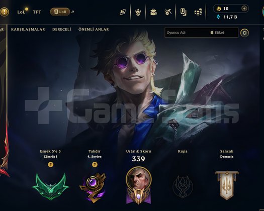 Flex Emerald Tft Plat hesap