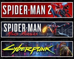 Spider-Man 2 +Miles +Cyberpunk 2077