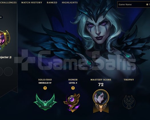 EUW E4 HIGH LP GAIN MID LANE FRESH