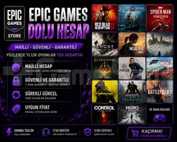 Epic Games Dolu Hesap