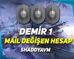 TR - MAİL DEĞİŞEN - DEMİR 1 - ULTRA DÜŞÜK MMR!