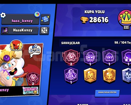 BRAWL STARS ACİL SATILIK