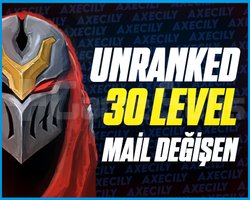 UNRANKED / MAİL DEĞİŞEN / BOTSUZ / +14.000 SATIŞ