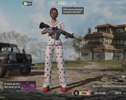 Pijama setli TEK BAĞ !! ALTIN V + 2x ID KARTI ++