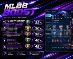 MLBB BOOST oran veya 400 yıldıza kadar boost