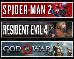 Spider-Man 2 +Resident Evil 4 +God Of War