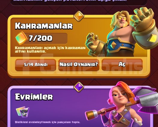 CLASH ROYALE MAKS KUPA UYGUN HESAP