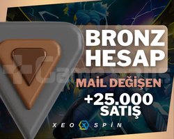 BRONZ - MAİL DEĞİŞEN - +35,000 SATIŞ