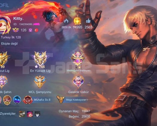 744 | 3 GLOBAL TAG | 619 SKIN | KOLEKSİYONLUK