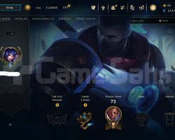 UNRANKED DERECELİ HAZIR 4 SKİN FRESH ACC HANMADE