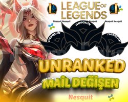 +30 LEVEL + UNRANKED + MAİL DEĞİŞEN + HESAPLAR!