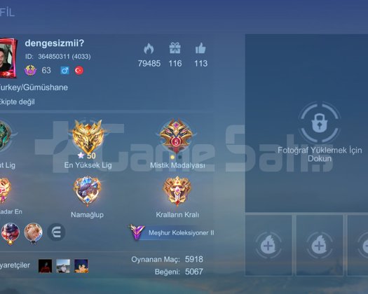243 kostümlü mobile legends hesabı