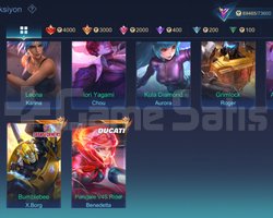 243 kostümlü mobile legends hesabı