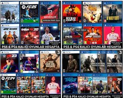 30+ Oyun - PSN Hesap Satılık