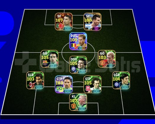 KG 3246 3 BOMBACI+RONALDO+BECKEN+XAVİ+SCMİCHEL