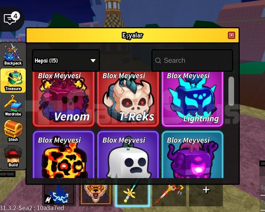 Uyguna blox fruits hesabı elit hesap
