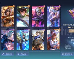 Emek Verilmiş MLBB Hesabı | 273 Skin