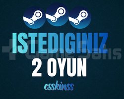 İstediğiniz 2 Oyun + Garanti